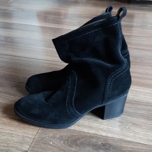 White Mountain Suede Booties